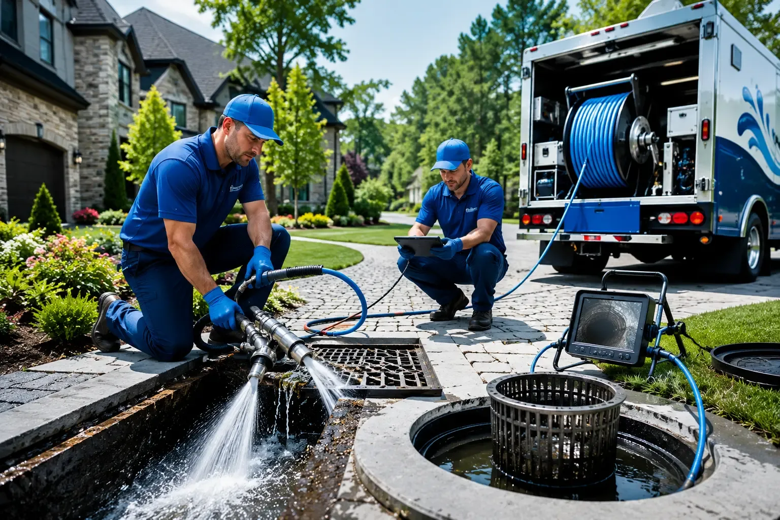 Local outdoor drain cleaning professionals in Tyner, IN